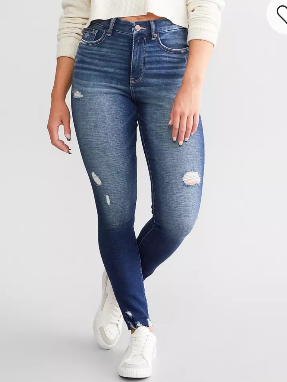 Buckle BKE Denim Parker Ankle Skinny Stretch Jean Sz 32